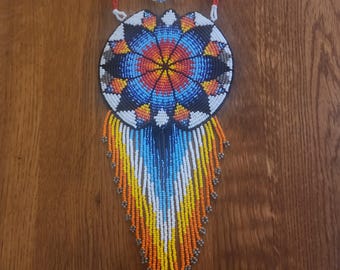 Beaded Medallion Necklaces