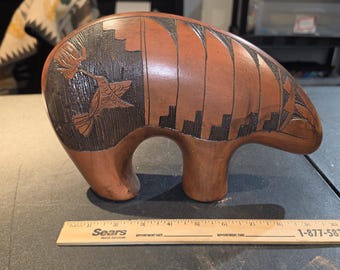 Oso de cerámica navajo