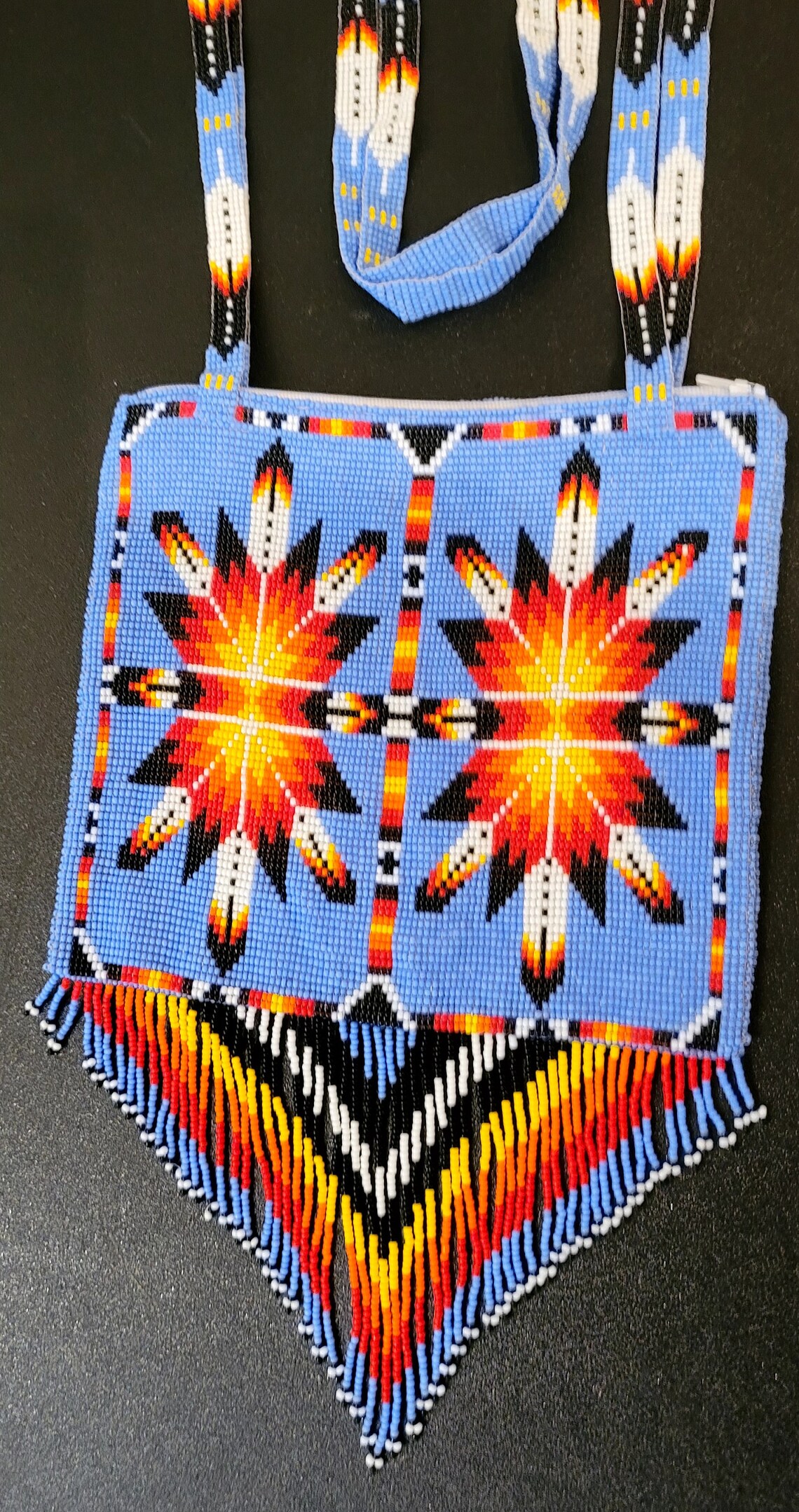 Loom Beaded Crossbody Bag Etsy