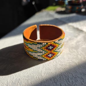 Loom Beaded Cuff Bracelet