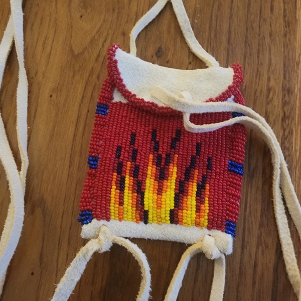 Beaded Medicine Bag