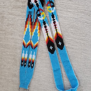 Beaded Lanyard or Badge Holder
