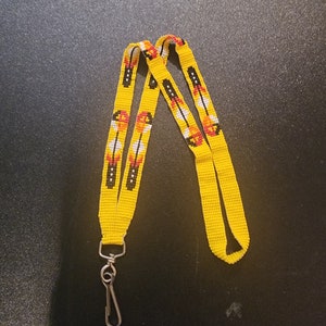 Loom Beaded Lanyard or Badge Holder