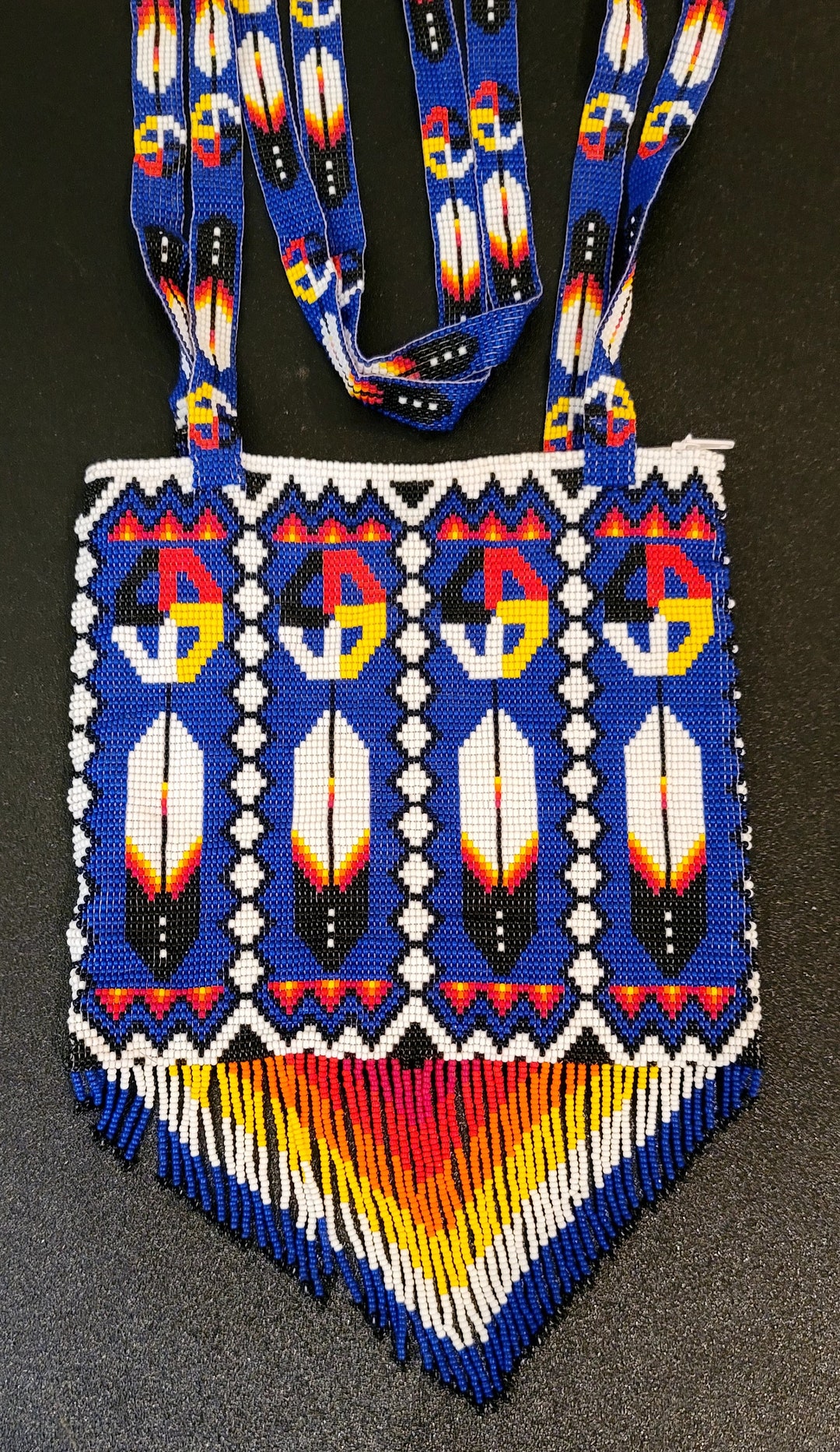 Loom Beaded Crossbody Bag Etsy