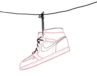 Nike Air Jordan 1 Mid GS 'Chicago Black Toe' - Waves Never Die