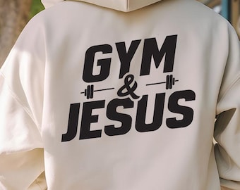 Imágenes PNG imprimibles de gimnasio y Jesús, diseños de sublimación de camisetas de gimnasio para entrenamiento físico y fe, fisicoculturismo, levantamiento de pesas, cristianos, imágenes PNG motivacionales