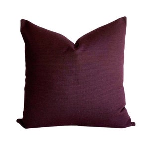 Eggplant color pillows sale