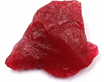 Ruby Rough 1000-1100 Ct African Red Ruby Rough Stone IGL Certified Loose Gemstone Semi Transparent Rough Stone New Year Discounted Offer DAX