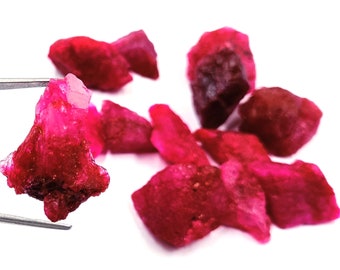 Ruby Rough! IGL Certified Natural 200 Carat Lot Loose Gemstone Pegion Blood African Red Ruby Raw Earth Mined Gemstone Holi Fresh Offer!! MAT