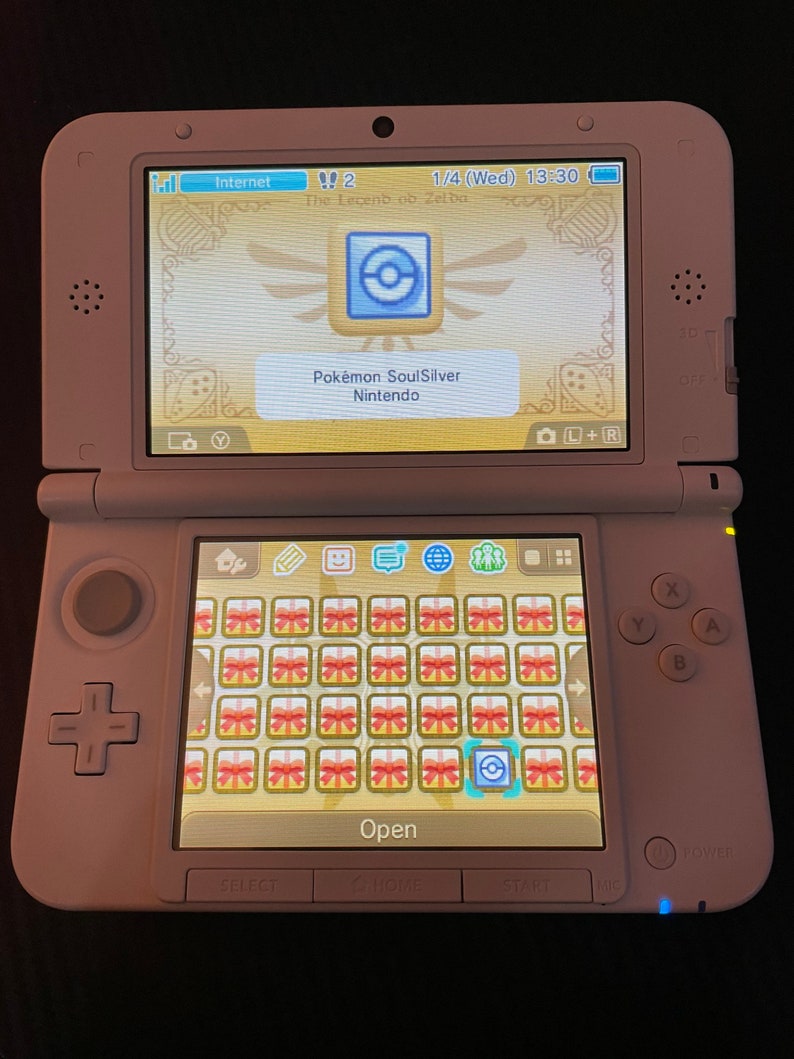 Modded Nintendo 3ds XL 100s of Games. Fully Loaded. Free Etsy