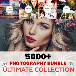 5000+ ULTIMATE PHOTOGRAPHY BUNDLE. Perfect Tools for Photographer