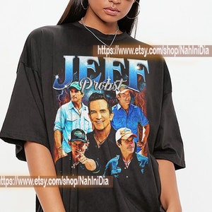 Jeff Probst Vintage Unisex Shirt, Vintage Jeff Probst TShirt Gift For Him and Her,Jeff Probst Survivor 90s retro design graphic tee NA2872