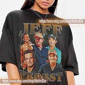 Jeff Probst Vintage Unisex Shirt, Vintage Jeff Probst TShirt Gift For Him and Her,Jeff Probst Survivor 90s retro design graphic tee