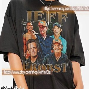 Jeff Probst Vintage Unisex Shirt, Vintage Jeff Probst TShirt Gift For Him and Her,Jeff Probst Survivor 90s retro design graphic tee