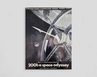 2001 Odissea nello spazio 1968 Pressbook completo