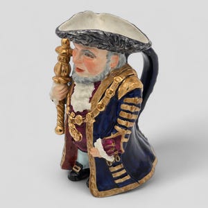 Wedgwood & Co. Ltd Circa 1910 Character Toby Jug - Rare Collectible