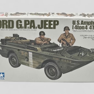 Modelo Sellado de Tamiya Ford G.P.A. Jeep anfibio estadounidense