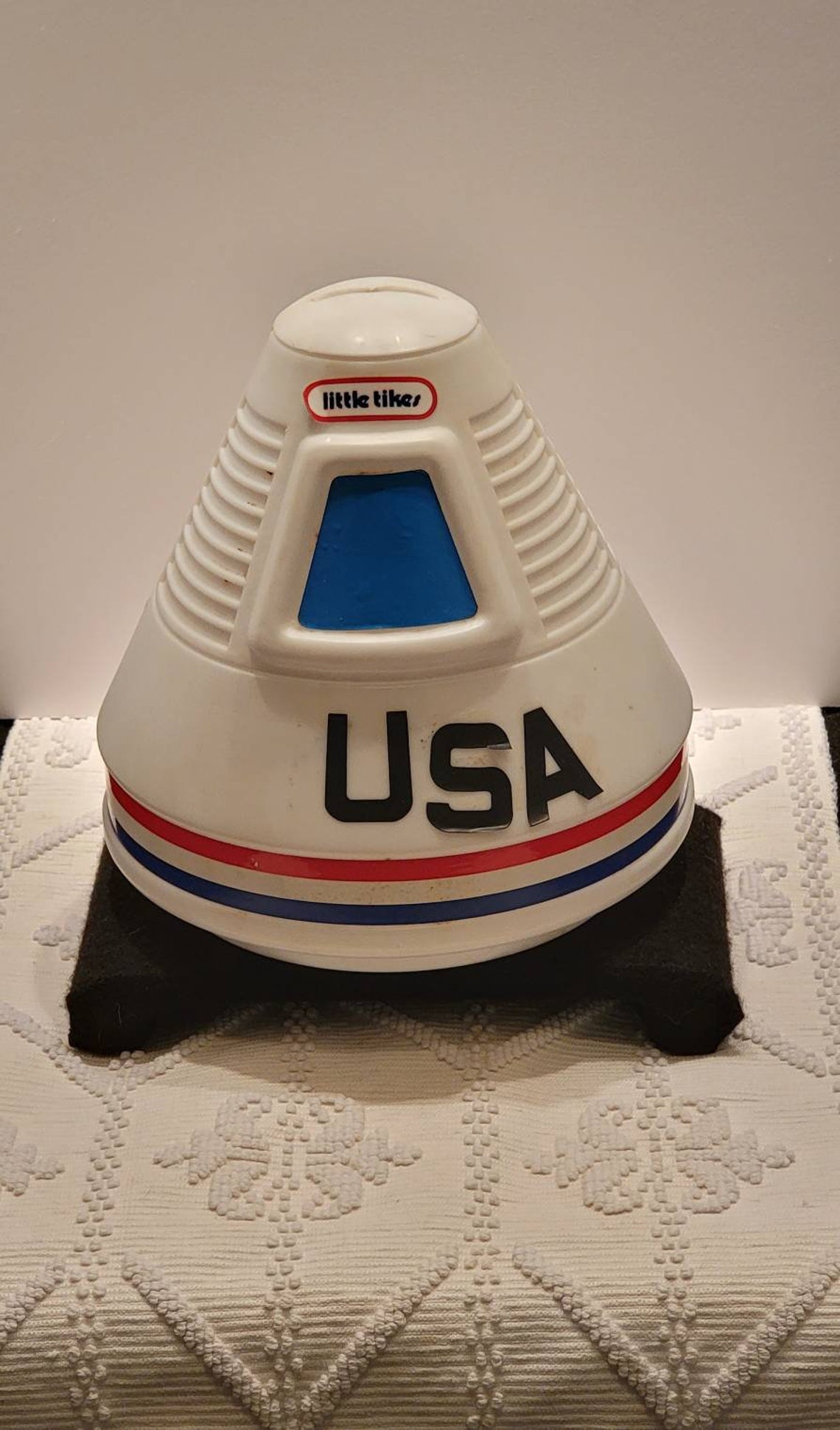 Vintage Little Tikes USA Space Capsule Apollo Bank Etsy