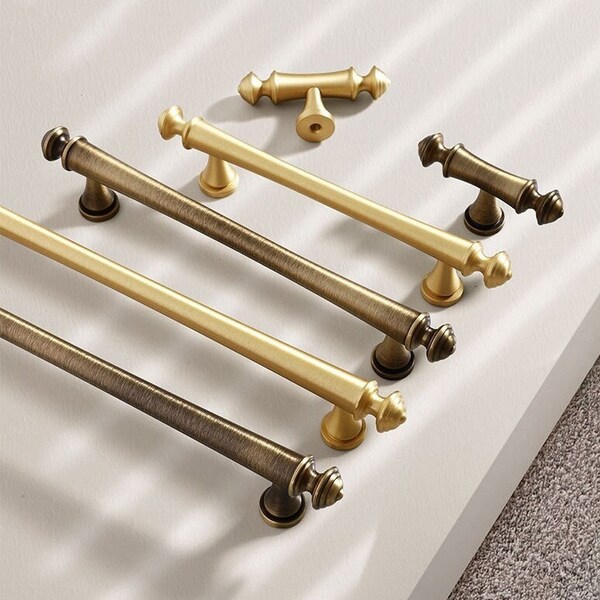 Antique Gold Knobs Etsy UK