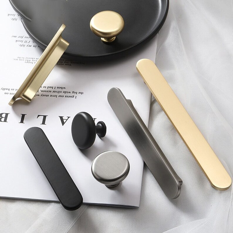 Modern Drawer Pulls Handle Knob Dresser Pulls Knobs Etsy