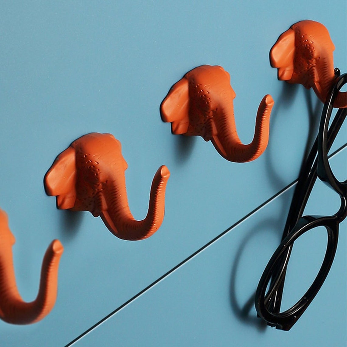 Vintage Elephant Wall Hook Animal Wall Hooks Decorative Coat Etsy