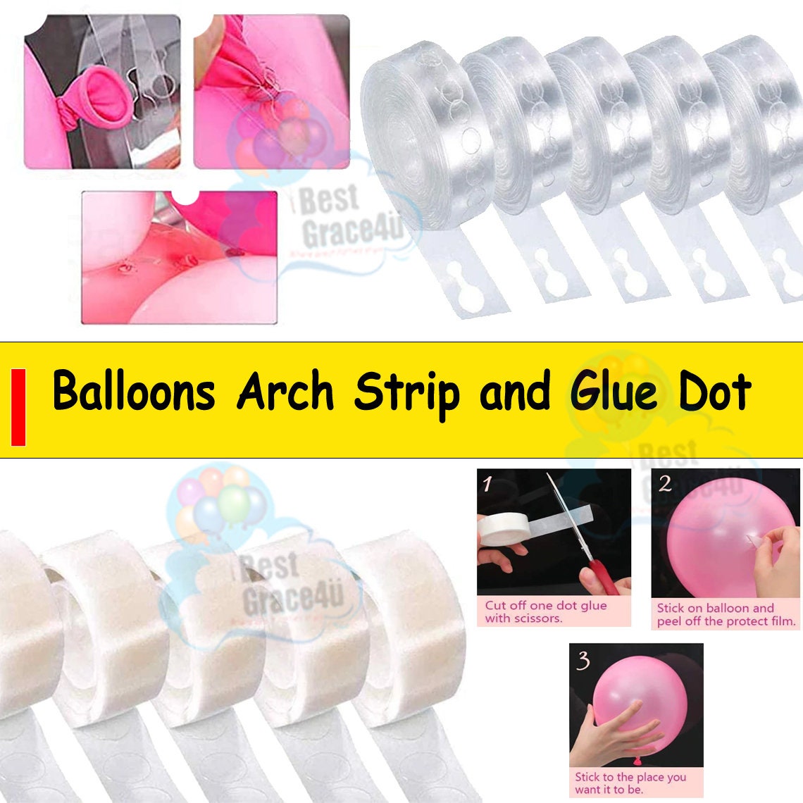 Balloon Wall Glue Dots 