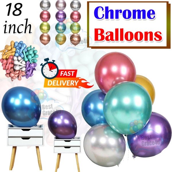 Big Round Balloons Etsy