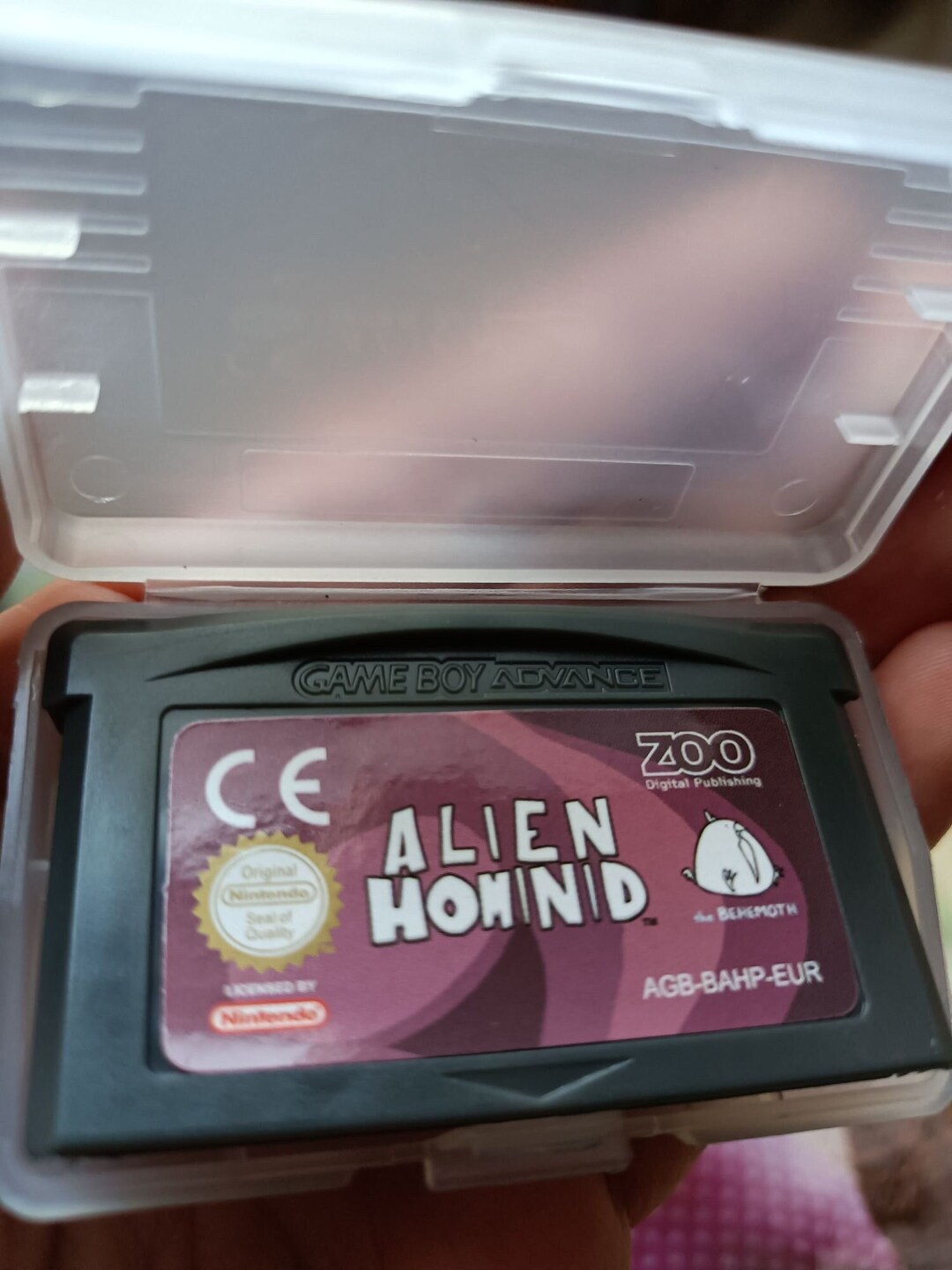 Alien Hominid Video Game Cartridge Nintendo Gameboy Advance SP 32 Bit ...