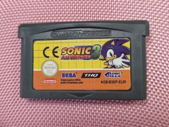 Sonic Advance 2 Video Game Cartridge Nintendo Gameboy Advance 