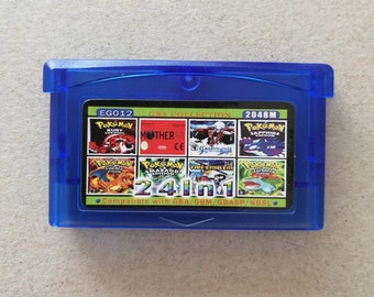 24 In 1 Game Cartridge Nintendo Gameboy Advance EG012 SP NDS GBM 32 Bit