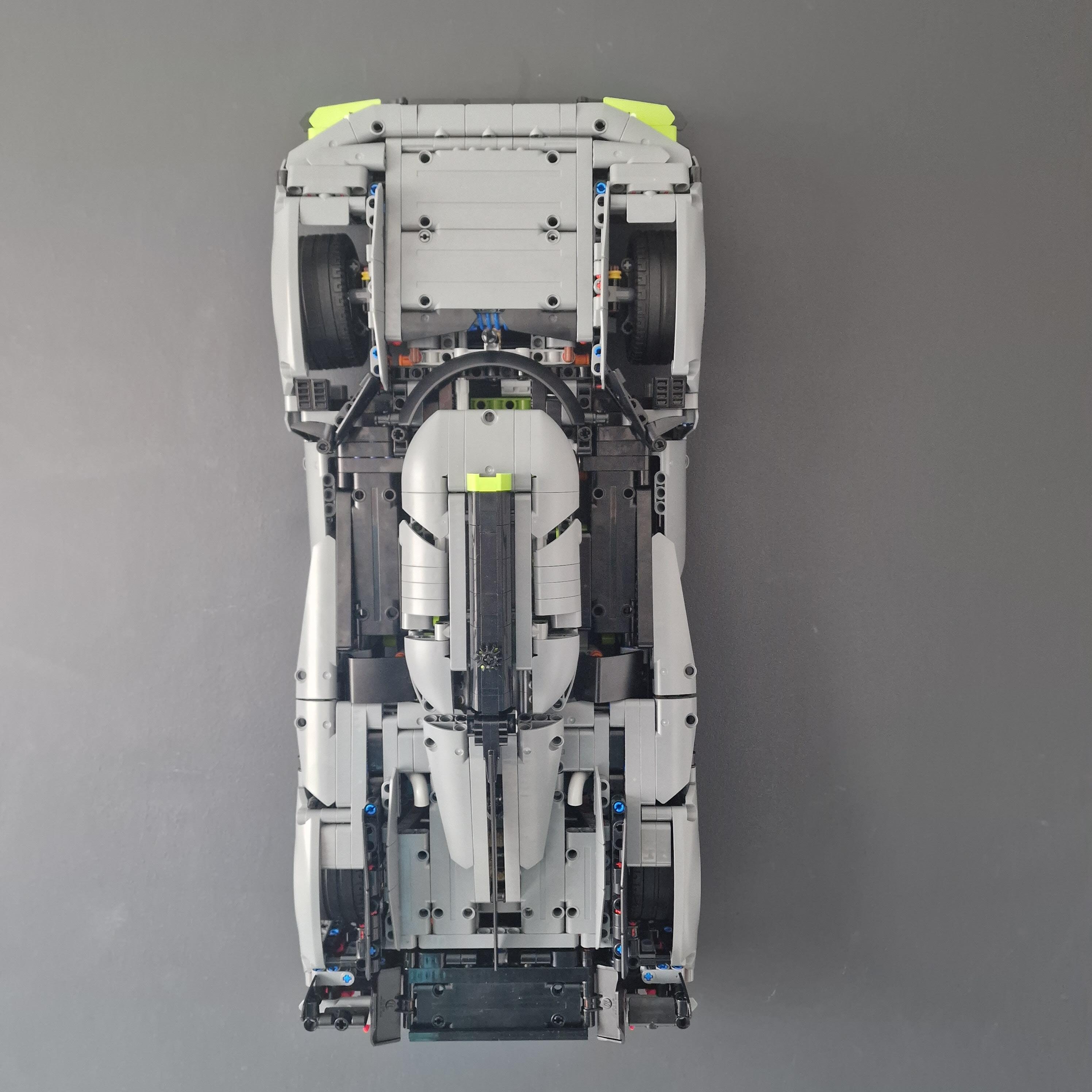 Lego Technic Peugeot 9x8 Le Mans Hypercar 42156 Wall Display Mount