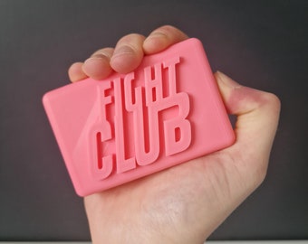 立体・オブジェ fight club soap Fight Club Soap Prop Display Item Movie Memorabilia Inspired 3D