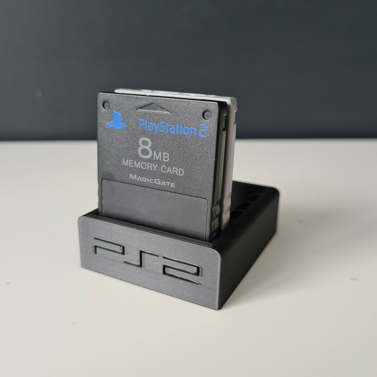 Custodia Keep Case Per PlayStation 2 PS2 Con Supporto Memory Card