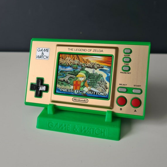 GAME & WATCH THE LEGEND OF ZELDA 販促スタンド Nintendo GAME & WATCH Legend of Zelda 35th Anniversary Display