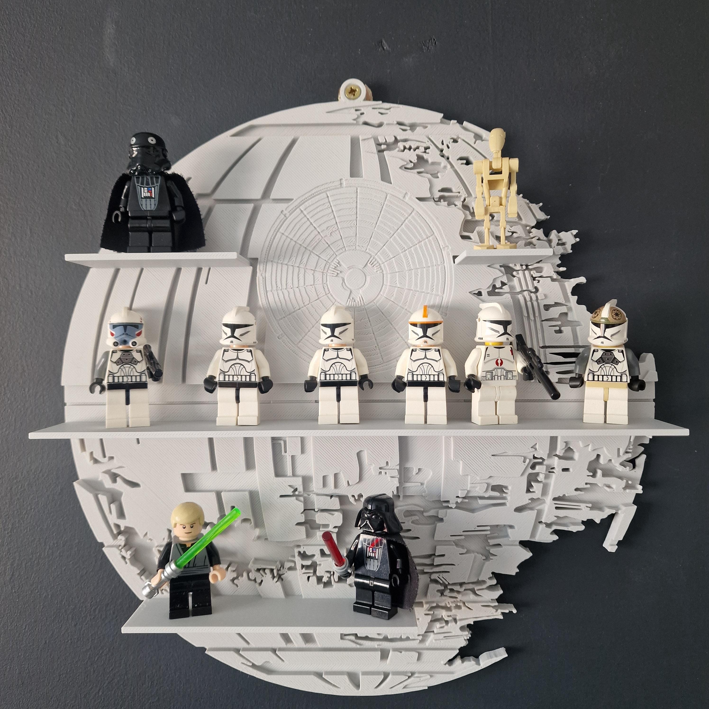 Star Wars Death Star Hanging Wall Display Shelf for Lego Star Wars