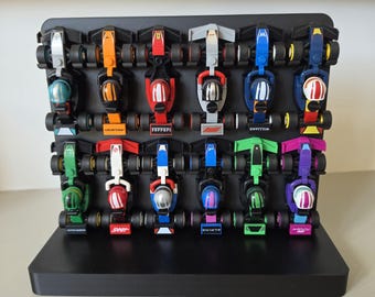 Desk Display Stand for Lego F1 Collectible Race Cars (71049)