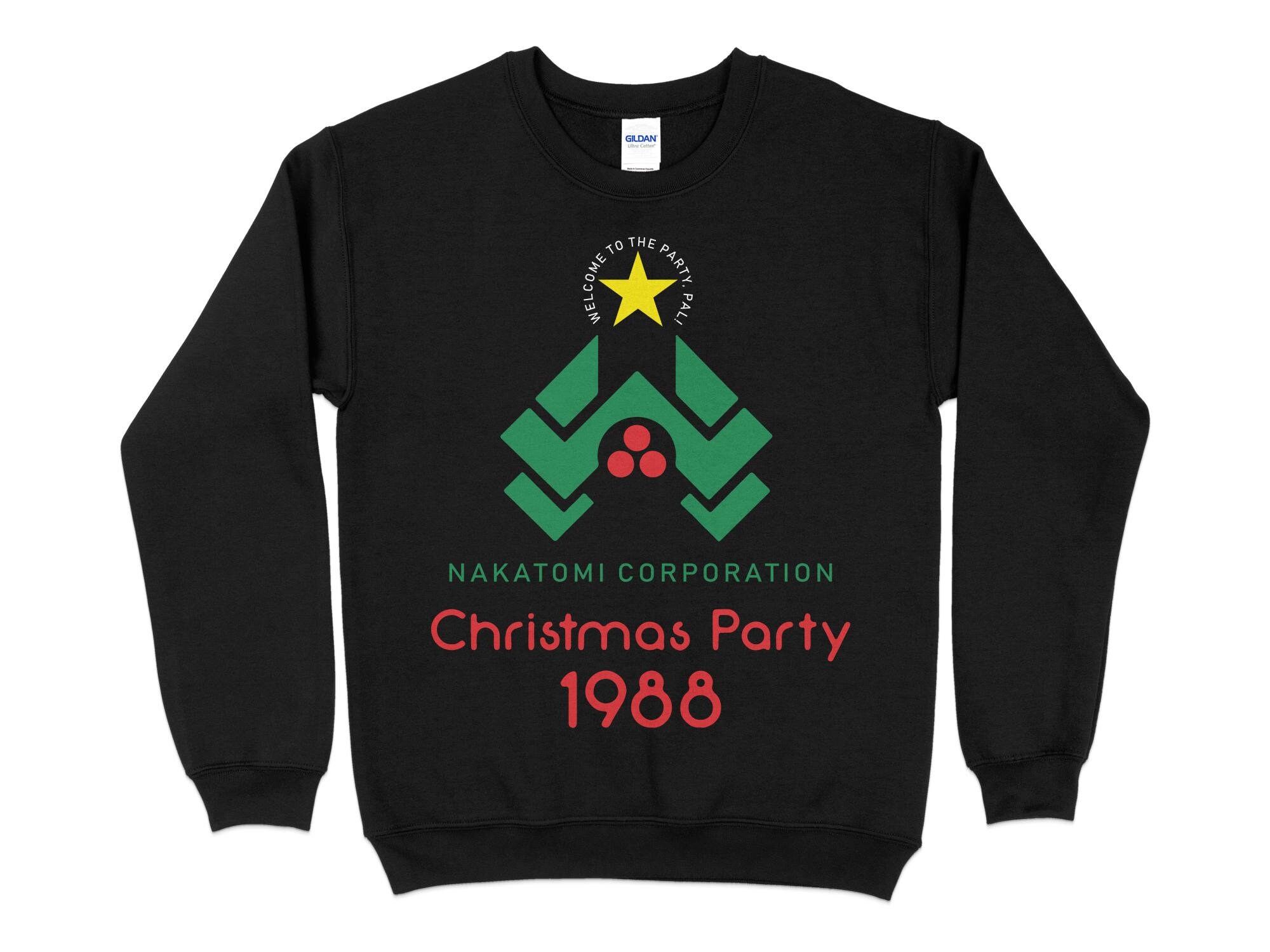 Nakatomi Christmas Party Christmas Jumper Adult Unisex Pullover