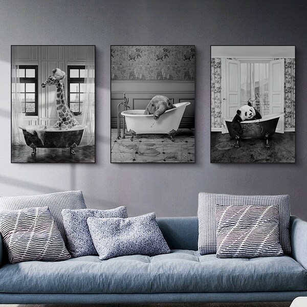 Bathroom Wall Art - Etsy UK