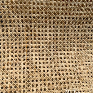 BIG DISCOUNT Premium Natural Cane Webbing Roll 11.5/15.5/18''/20/ 24''/27.5/31.5/ 36''/39.5 Hexagon Weave Natural Rattan Cane Webbing zdjęcie 3