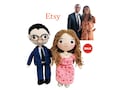 Custom Couple Doll, Custom Crochet Doll, Look Alike Doll, Christmas Gift For Mom Dad, Mother Father Day Gift, Darlings Doll,Anniversary Gift product logo