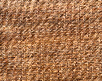 Luxury Premium Dark Natural Closed Weave Cane Webbing, Natural Rattan Cane Webbing For Homestay, Hotel, Resort 18''/24'' Width