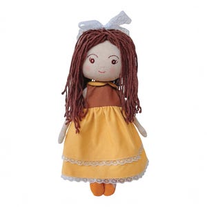 Special Birthday Gifts, Girl Doll With Princess Dress, Heirloom Handmade Doll, Textile Doll, Rag Doll Doll Clothes Premium Heirloom Doll (2)