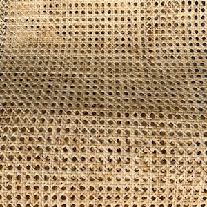 BIG DISCOUNT Premium Natural Cane Webbing Roll 11.5/15.5/18''/20/ 24''/27.5/31.5/ 36''/39.5 Hexagon Weave Natural Rattan Cane Webbing zdjęcie 6