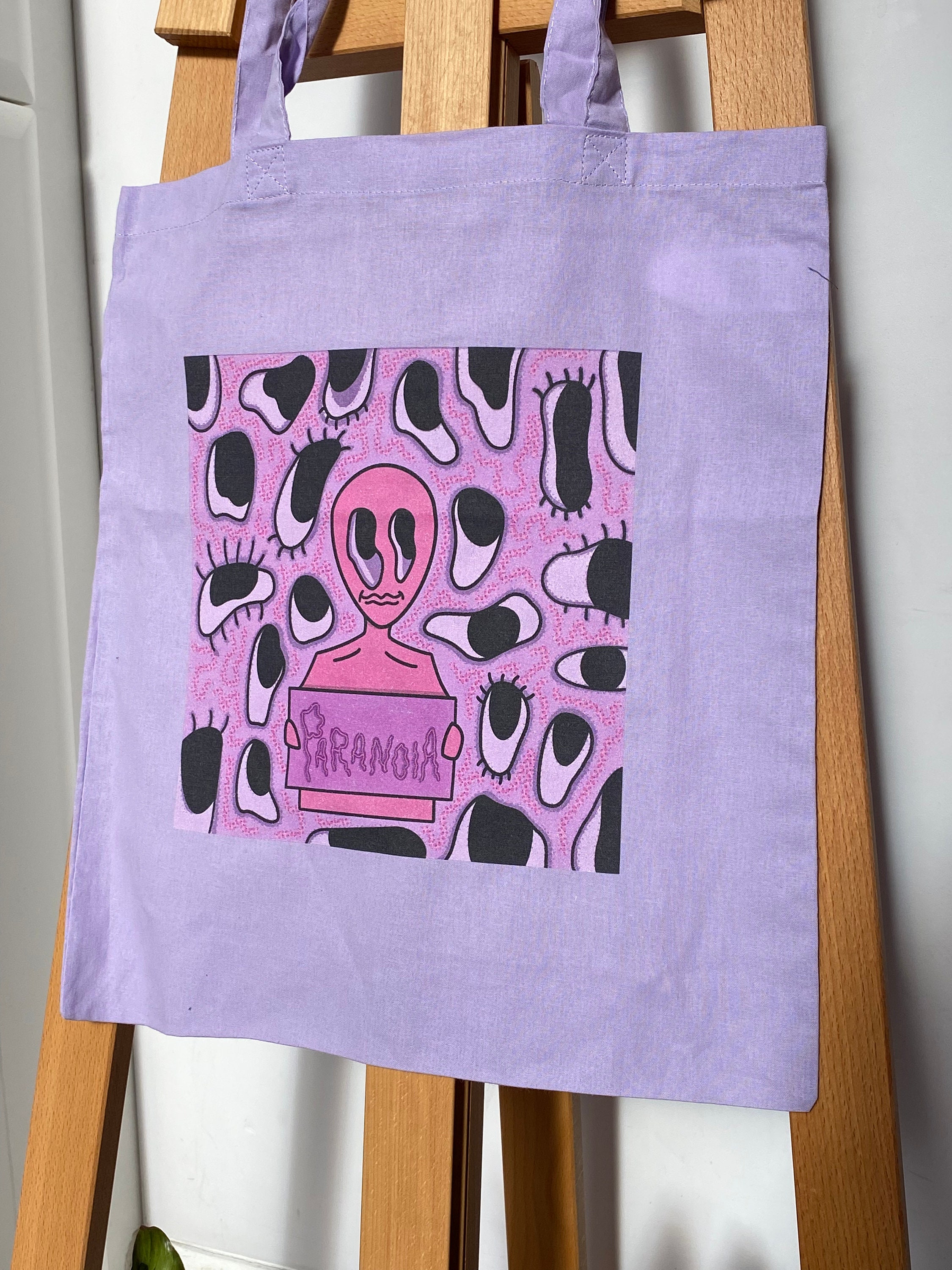 Paranoia Tote Bag - Etsy