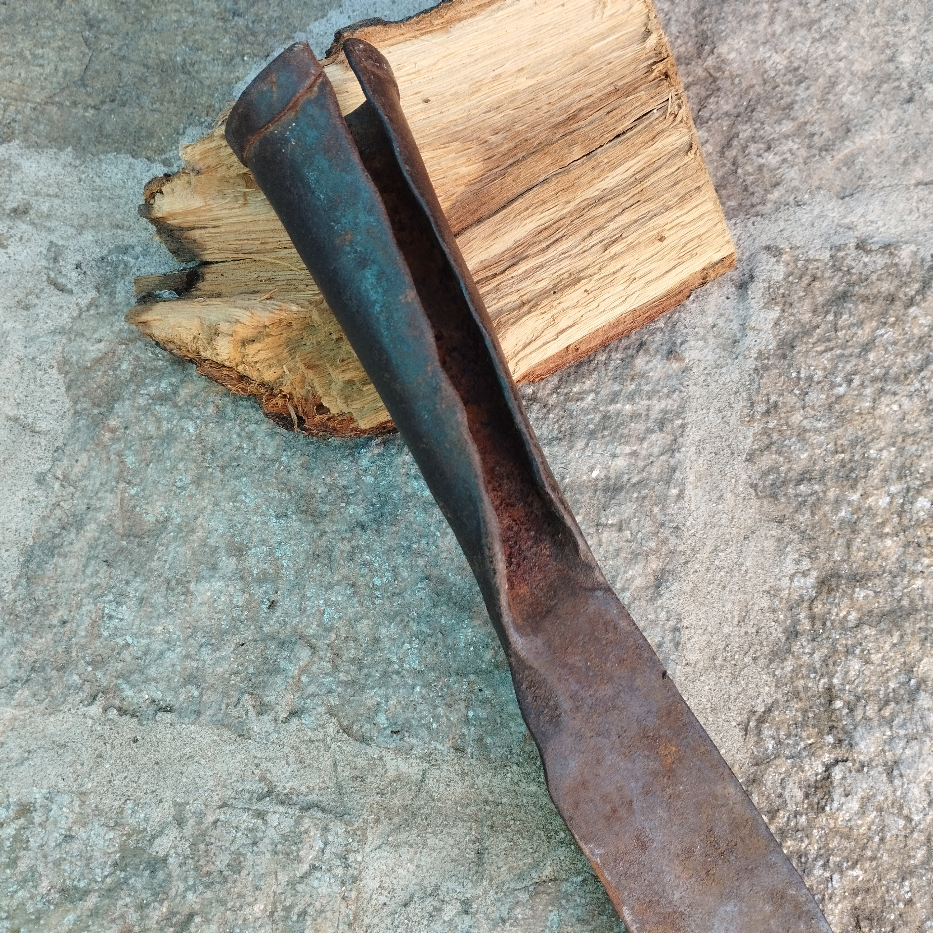 Antique Hand Forged Billhook: Rusty Primitive Farm Tool - Etsy Norway