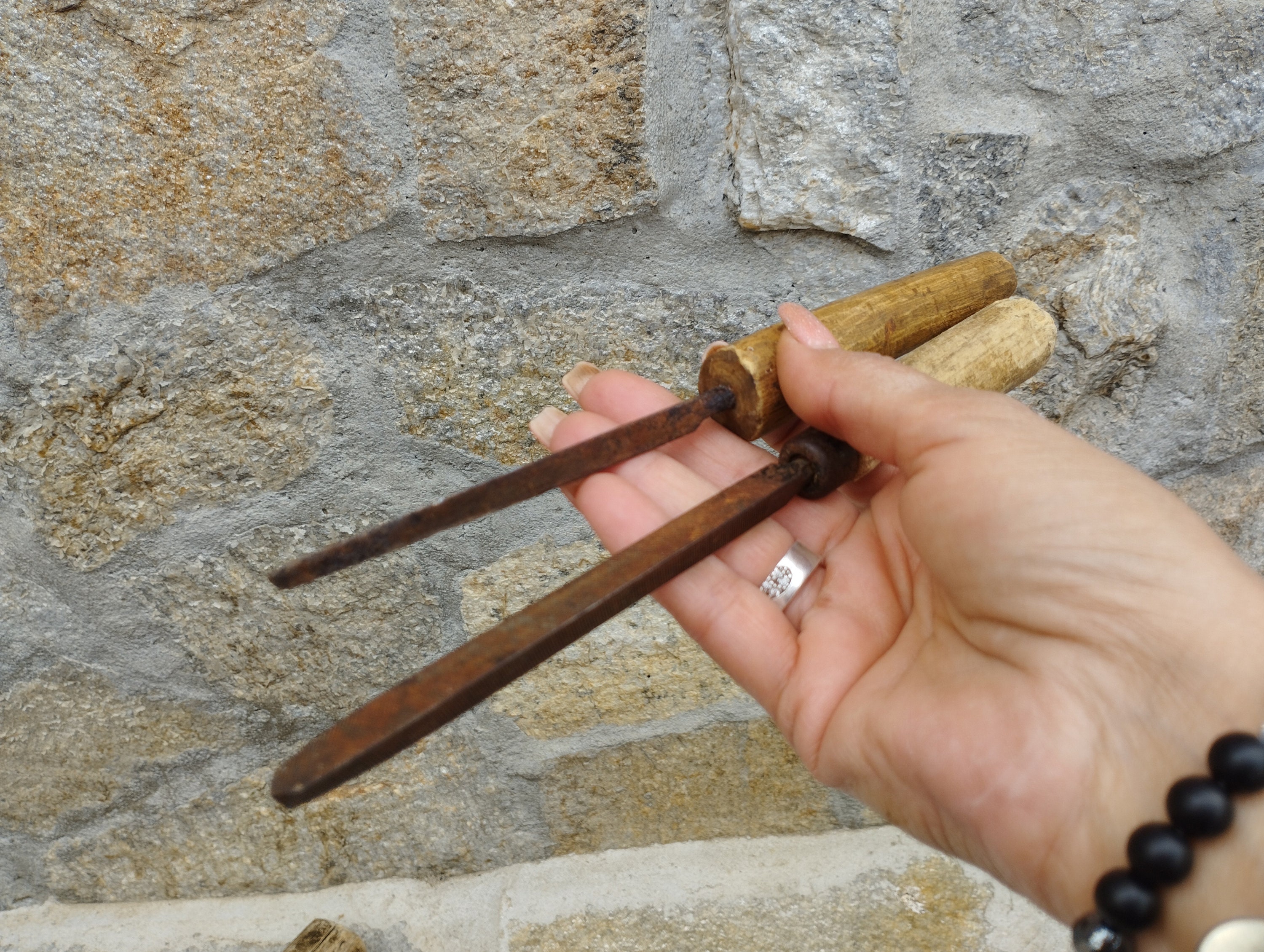 Set of Two Old Metal Files Vintage Metal File Gift for Man Etsy