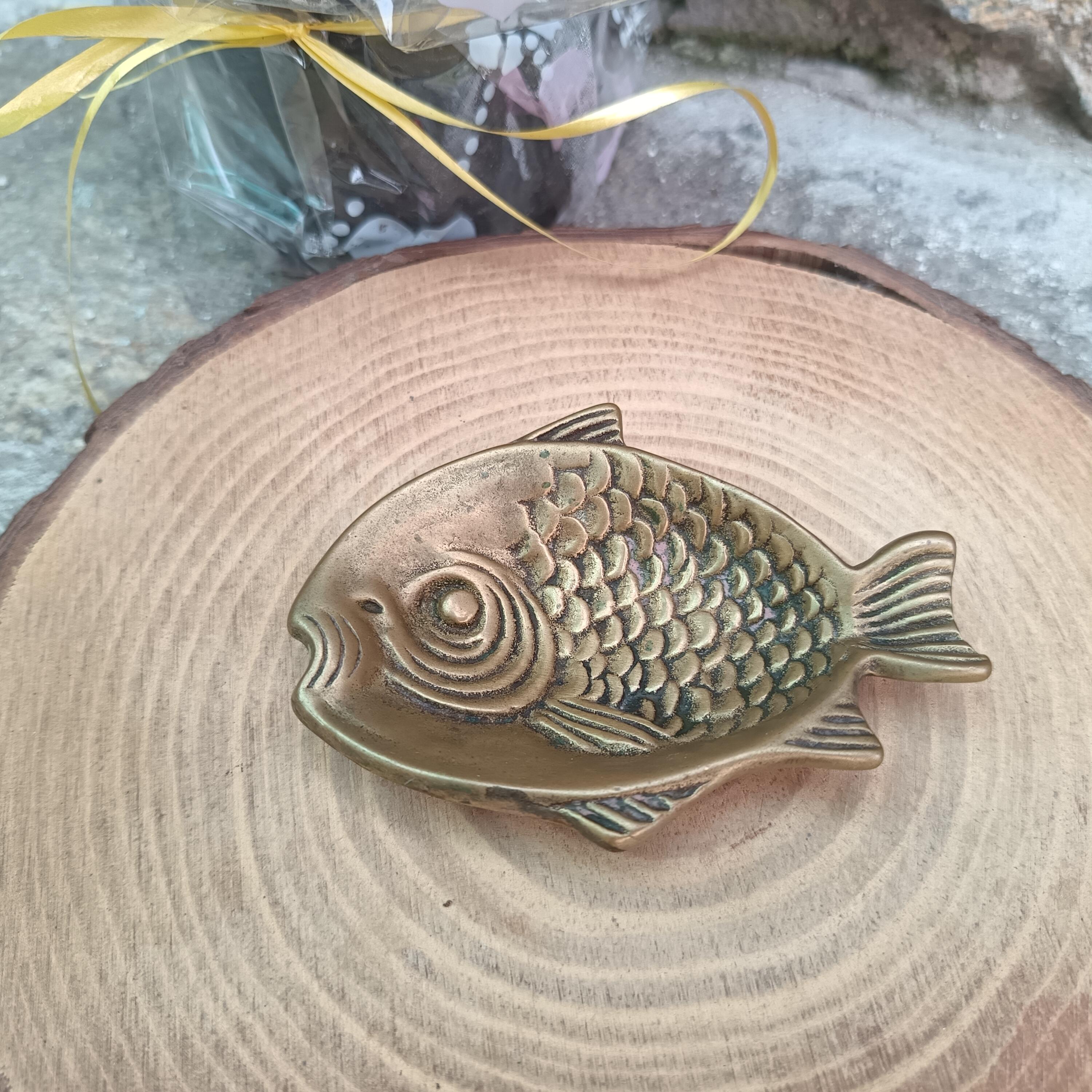 VINTAGE FISH ASHTRAY 真鍮 ヴィンテージ 熱帯魚 Vintage Brass Fish Ashtray: Small Decorative Cast Ashtray - Etsy