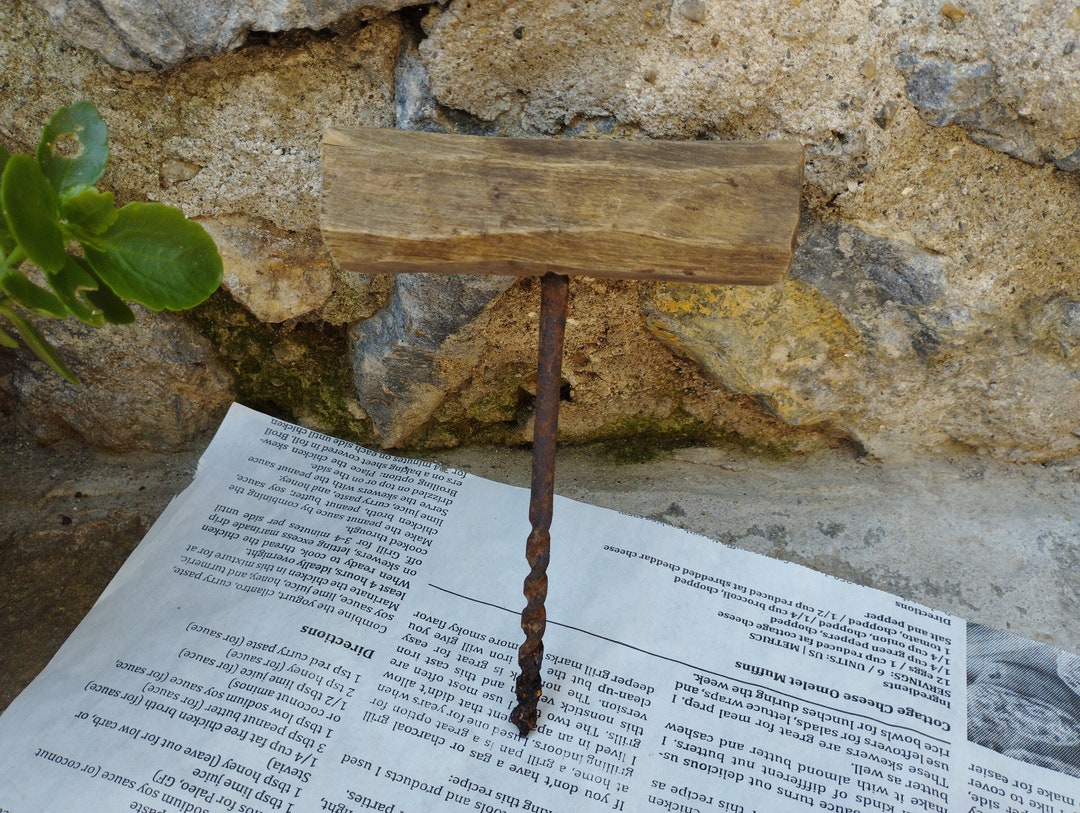 Primitive Hand Pick Antique Primitive Hand Drill: Rustic Woodworking Tool - Etsy