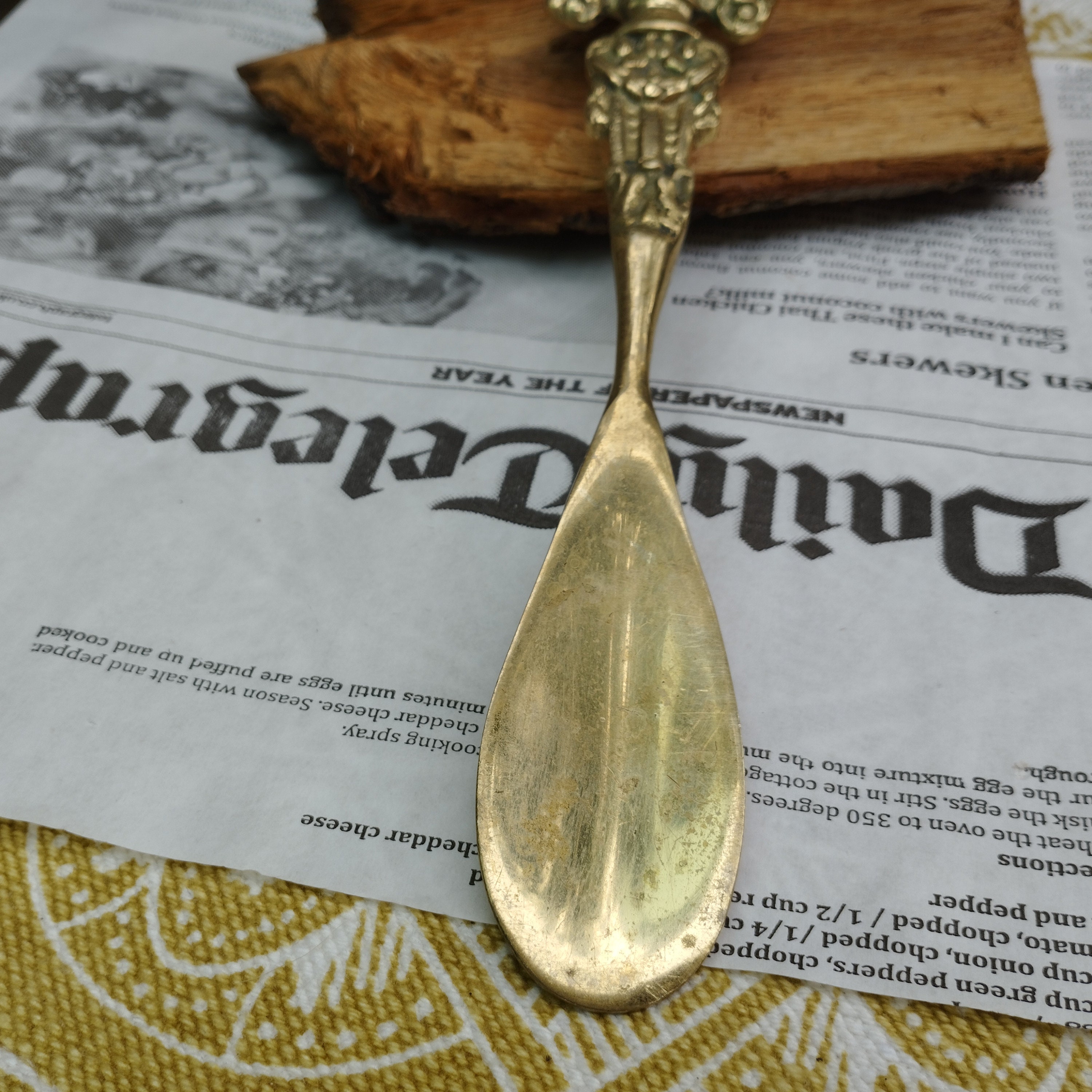 Shdo Spoon Vintage Brass Shoe Spoon, Antique Shoe Horn, Retro Decoration for a ...