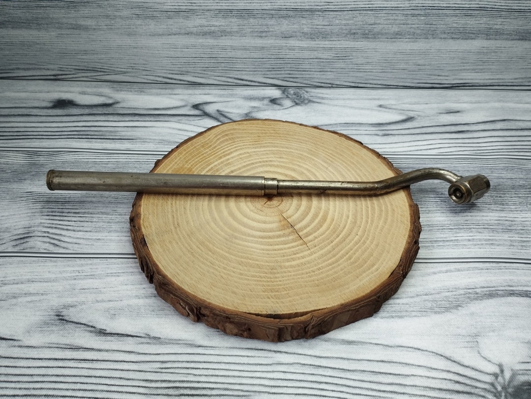 Antique Tire Pressure Gauge, Metal Tire Pressure Gauge, Vintage Car